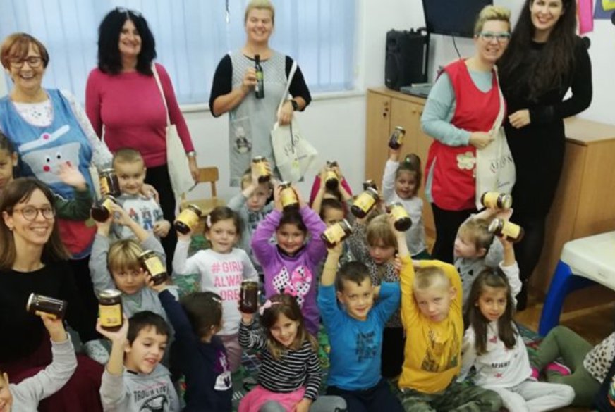 I protekle godine donirali smo zdravu hranu i omogućili stručna predavanja o važnosti iste – Dječji vrtić „Ježić“ Baška Voda