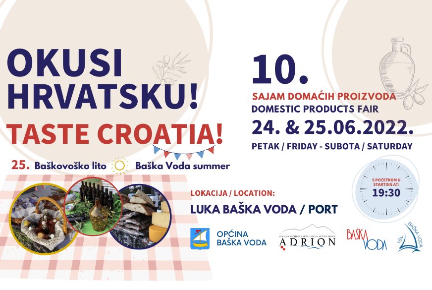 10. sajam “OKUSI HRVATSKU”